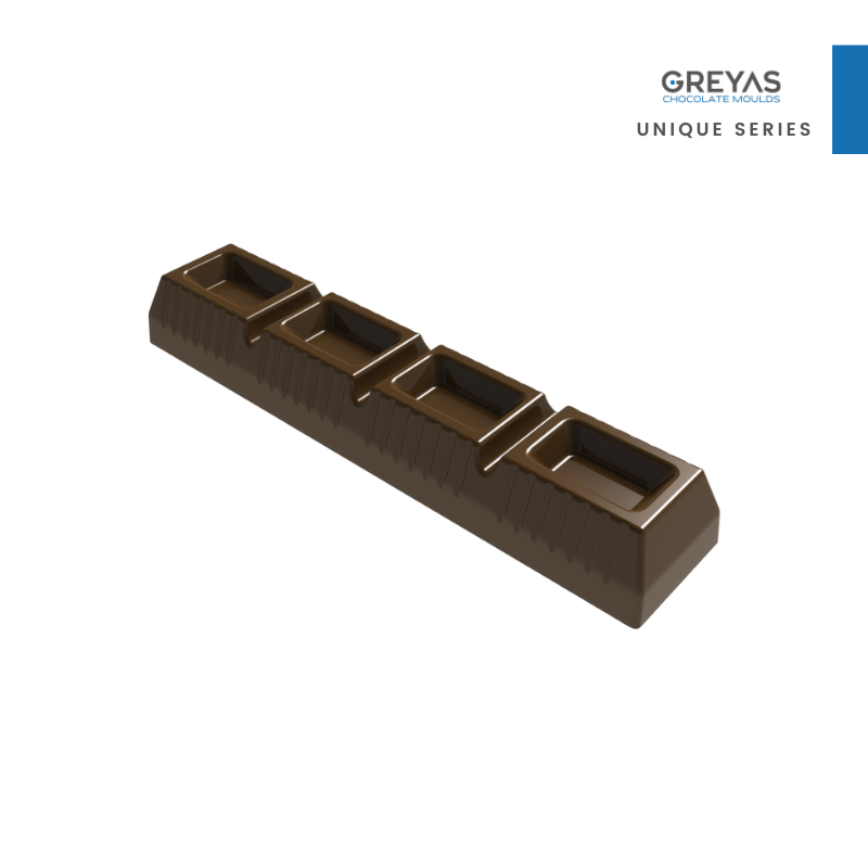 CM 1021 BAR ÇİKOLATA KALIBI - GREYAS CHOCOLATE MOULDS
