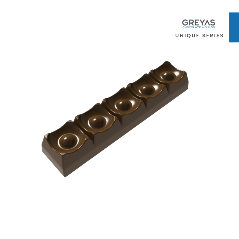 CM 1022 BAR ÇİKOLATA KALIBI - GREYAS CHOCOLATE MOULDS