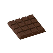 ECM 11040 SQUARE STRIPES 80gr. TABLET CHOCOLATE MOULD