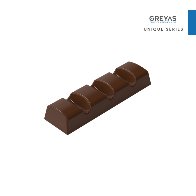 CM 1079 ENDÜSTRİYEL BAR ÇİKOLATA KALIBI - GREYAS CHOCOLATE MOULDS