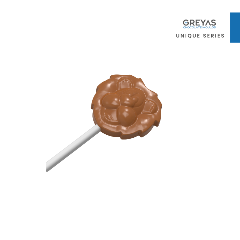 CM 1344 ENDÜSTRİYEL  LOLİPOP ÇİKOLATA KALIBI - GREYAS CHOCOLATE MOULDS