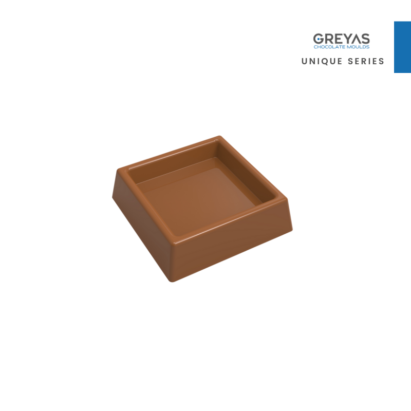 CM 1439 SQUARE 9gr CHOCOLATE MOULD