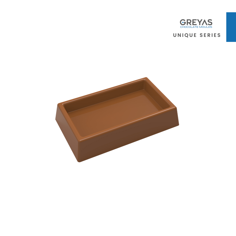 CM 1440 RECTANGULAR 11gr PRALINE CHOCOLATE MOULD