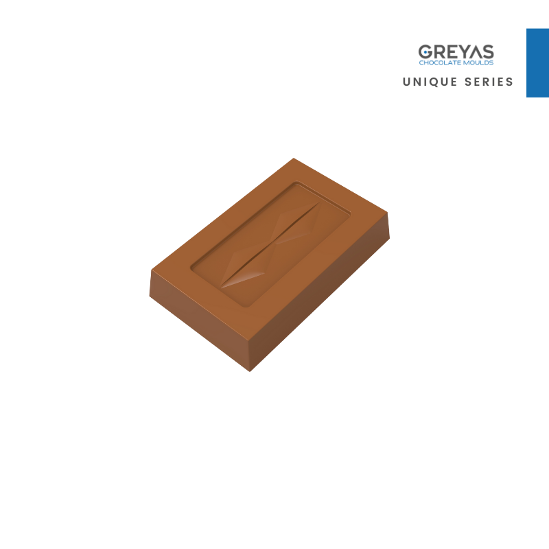 CM 1447 ARROW RECTANGULAR 10,5gr CHOCOLATE MOULD
