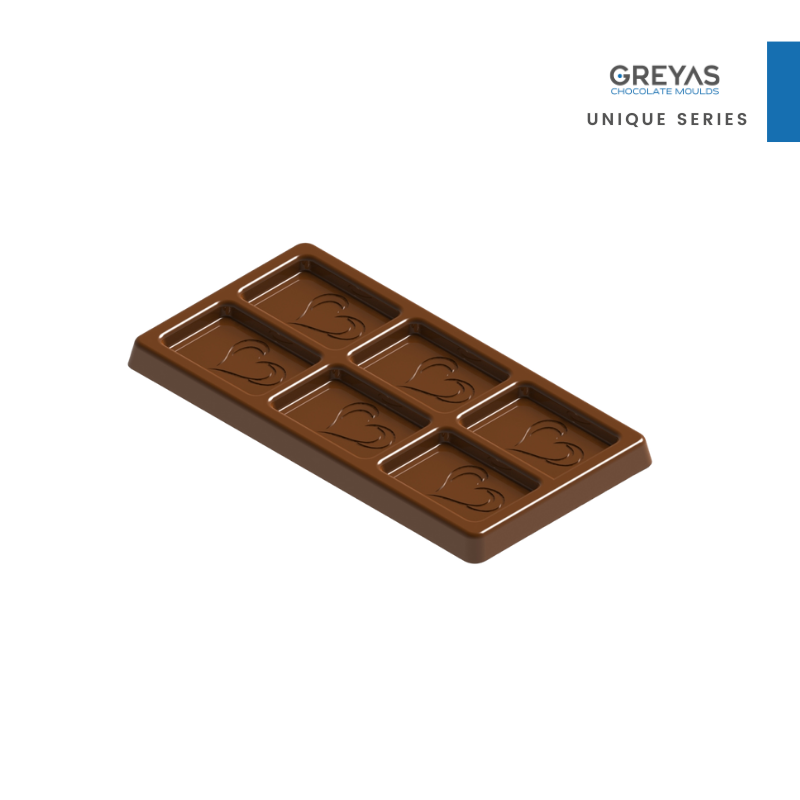 CM 1659 ENDÜSTRİYEL TABLET ÇİKOLATA KALIBI - GREYAS CHOCOLATE MOULDS