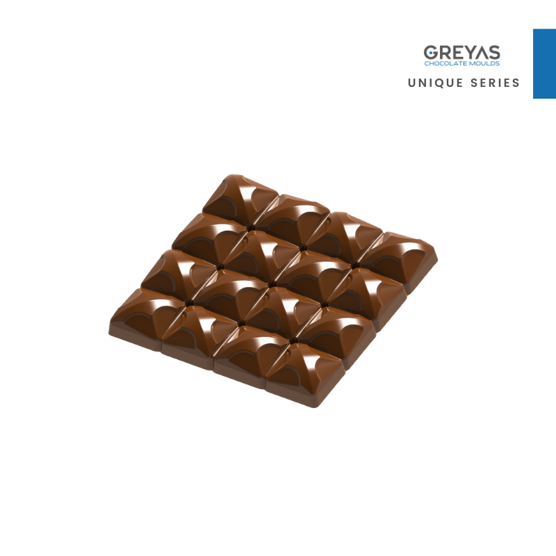CM 1664 TABLET ÇİKOLATA KALIBI - GREYAS CHOCOLATE MOULDS