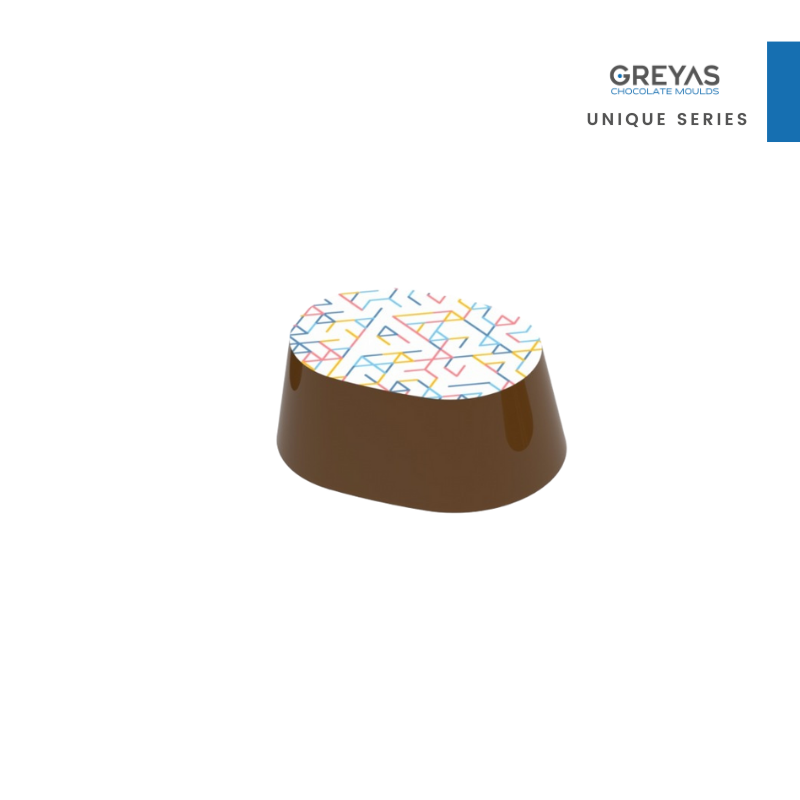 CM 1752 TRANSFER CHOCOLATE MOULD