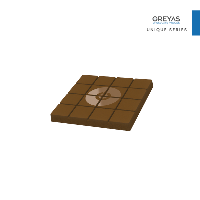 CM 1838 TABLET ÇİKOLATA KALIBI - GREYAS CHOCOLATE MOULDS