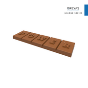 CM-3002 5-TEILIGE BRUCHRIEGEL  SCHOKOLADENFORM