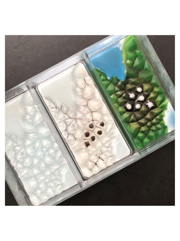 CM 3250 EUROPE TEXTURE TABLET CHOCOLATE MOULD - GREYAS CHOCOLATE MOULDS