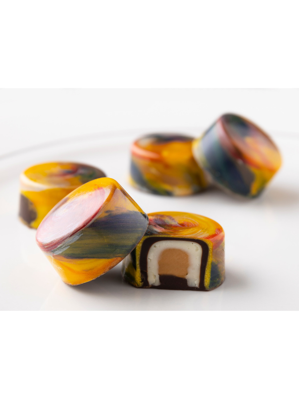 CM 3260 CIRCLE 12,5gr PRALINE CHOCOLATE MOULD