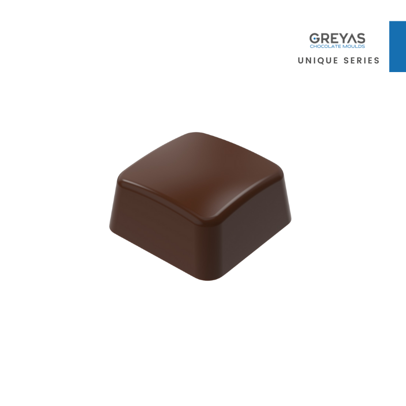 CM 3261 SQUARE 12,5gr PRALINE CHOCOLATE MOULD