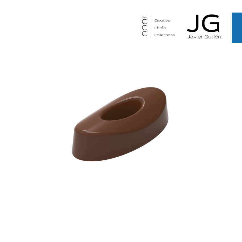 CM 3408 JAVIER GUILLEN OVAL LOCH 4g SCHOKOLADENFORM