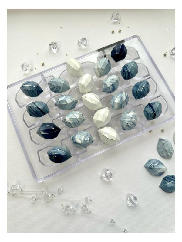 CM 3411 NICOLAS BOTOMISY DIAMOND 10gr CHOCOLATE MOULD