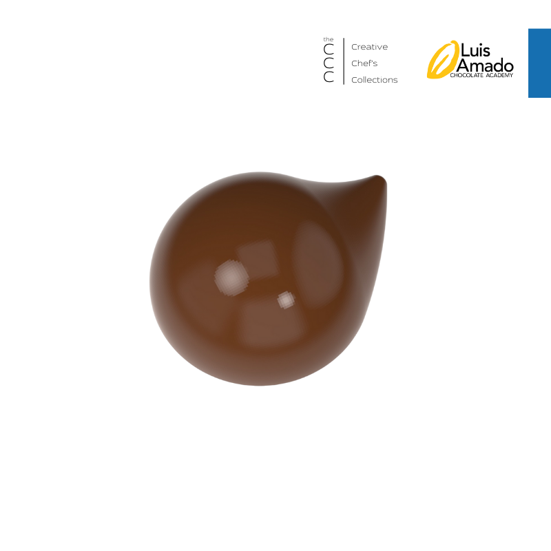 CM 3536 LUIS AMADO SIGNATURE DROP BONBON CHOCOLATE MOULD