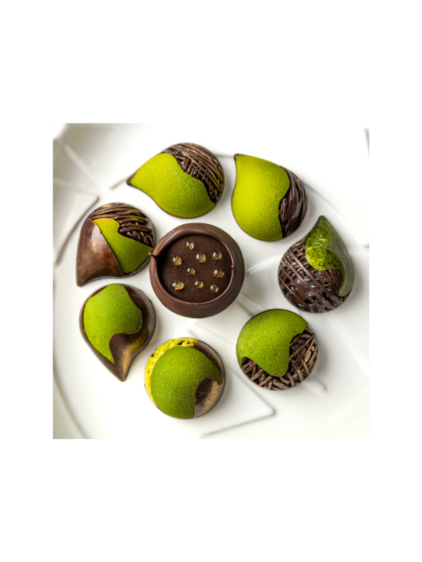 CM 3536 LUIS AMADO SIGNATURE DROP BONBON CHOCOLATE MOULD