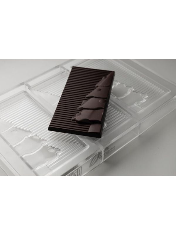 CM 3583 HALF CHRISTMAS TREE TABLET CHOCOLATE MOULD