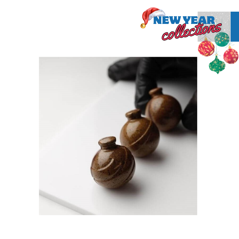 CM 3584 ORNAMENT 9,2gr PRALINE CHOCOLATE MOULD