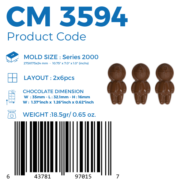 سم 3594 برالين سيكولاتا كاليبي