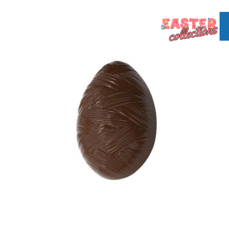 CM 3659 STRIPE EGG 40,8gr CHOCOLATE MOULD