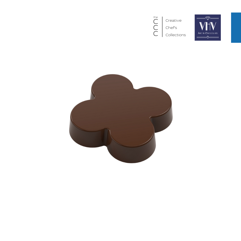 CM 3737 CLOVER PRALINE CHOCOLATE MOULD