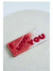 CM 3746 I LOVE YOU TABLET CHOCOLATE MOULD