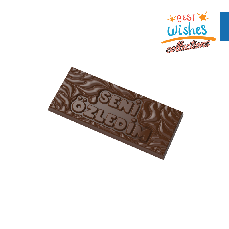 CM 3748 ICH HABE DICH VERMISST TAFEL-SCHOKOLADENFORM