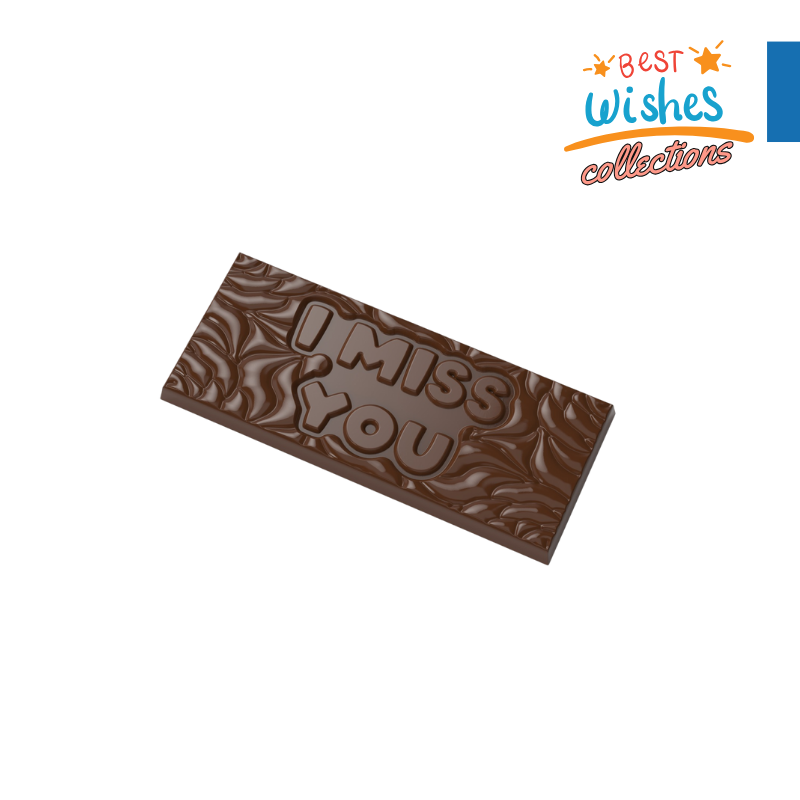 CM 3749 ICH VERMISSE DICH TAFEL-SCHOKOLADENFORM