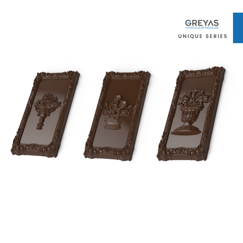 Stampo Per Cioccolato A Forma Di Tavoletta – Silicone O Policarbonato Per Cioccolatini Fatti In Casa - 4