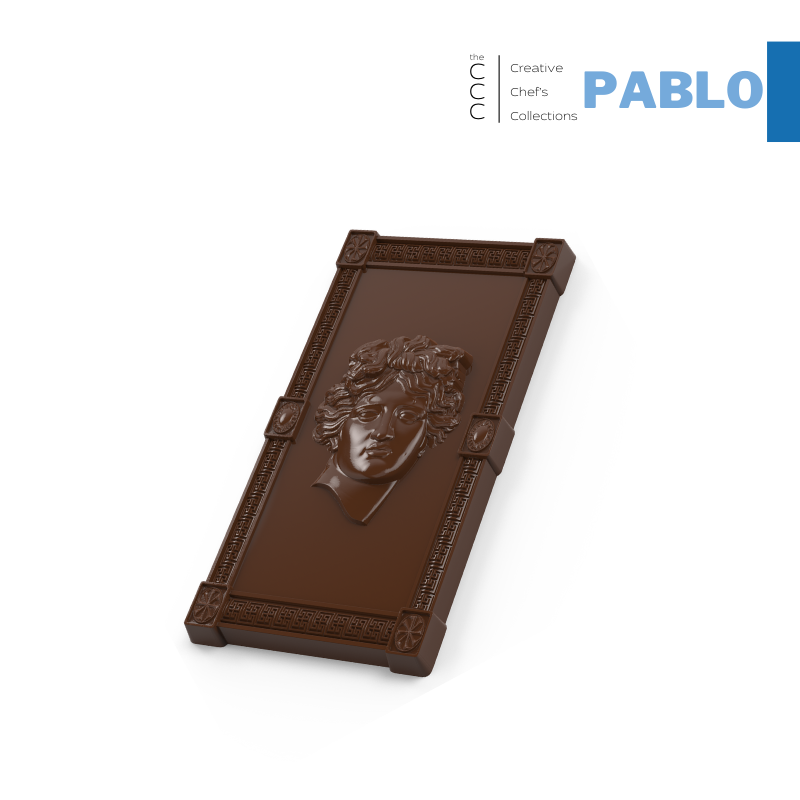 CM 3802 STAMPO PER CIOCCOLATO TAVOLETTA STATUA