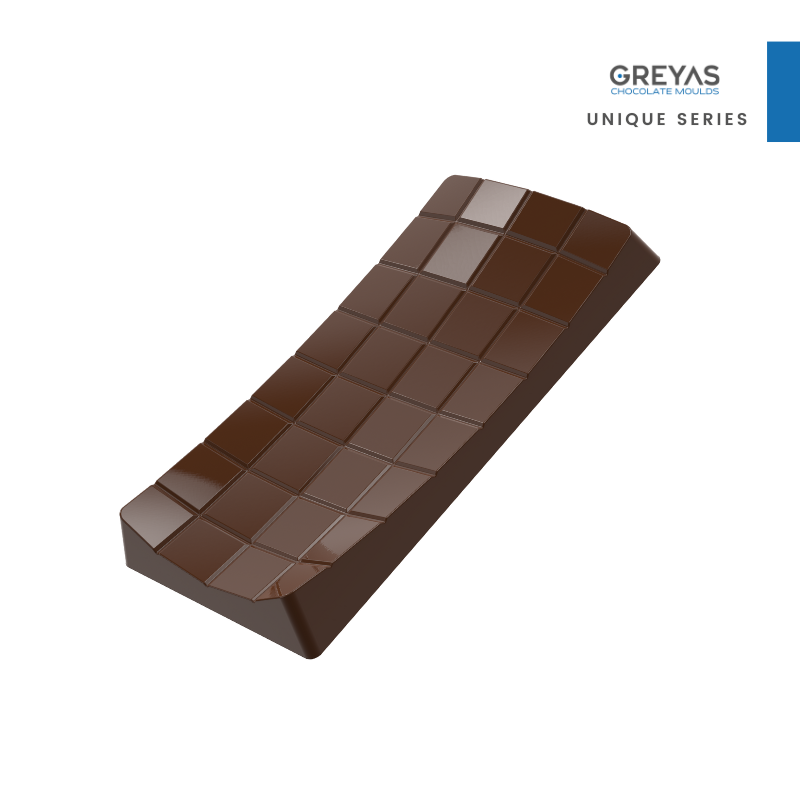 CM 3804 STAMPO PER CIOCCOLATO TAVOLETTA CONVESSA 100G