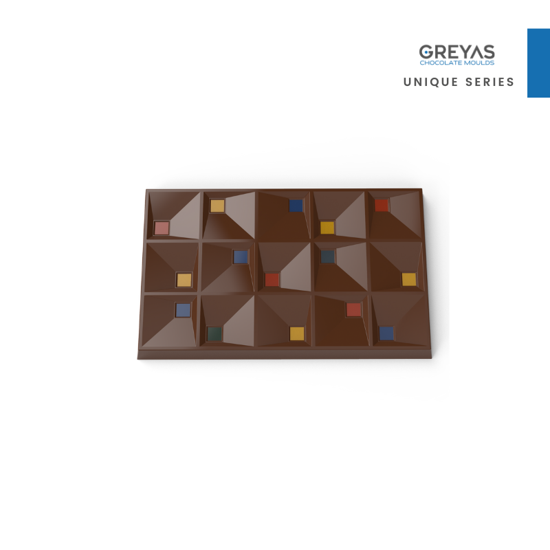 CM 3806 MOLDE PARA TABLETA DE CHOCOLATE