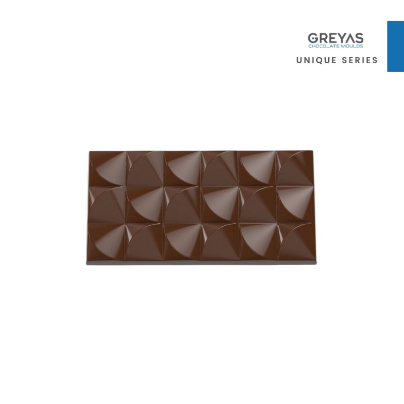 CM 3814 CHECHERS TABLET CHOCOLATE MOULD