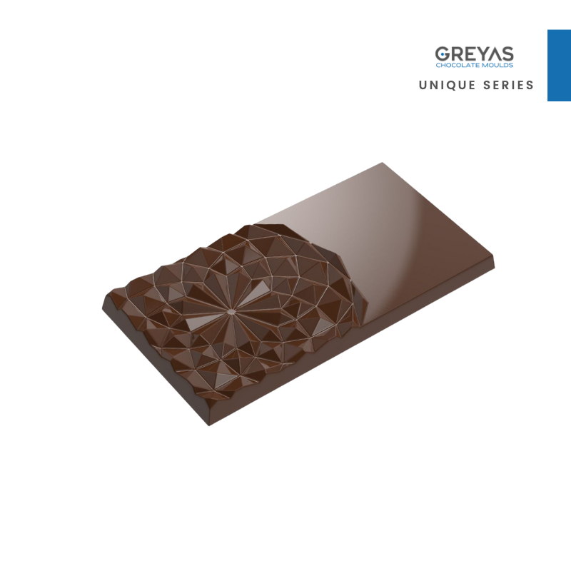 CM 3819 STAMPO PER CIOCCOLATO TAVOLETTA TAGLIO DIAMANTE