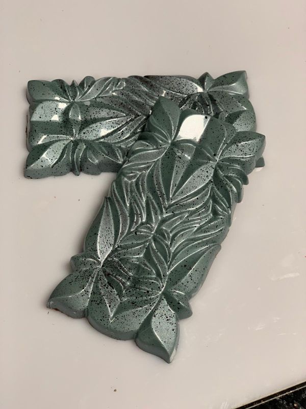 CM 3822 STAMPO PER CIOCCOLATO TAVOLETTA EDERA