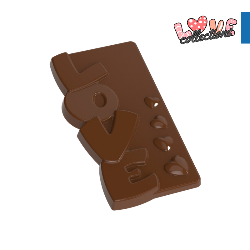 CM 3837 LOVE TABLET CHOCOLATE MOULD