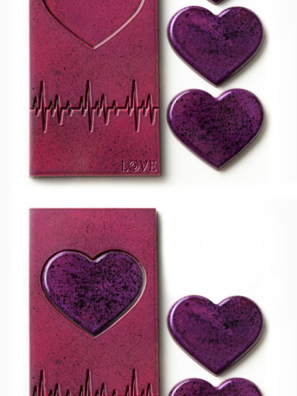 CM 3842 LUIS AMADO SIGNATURE RYTHM TABLET CHOCOLATE MOULD