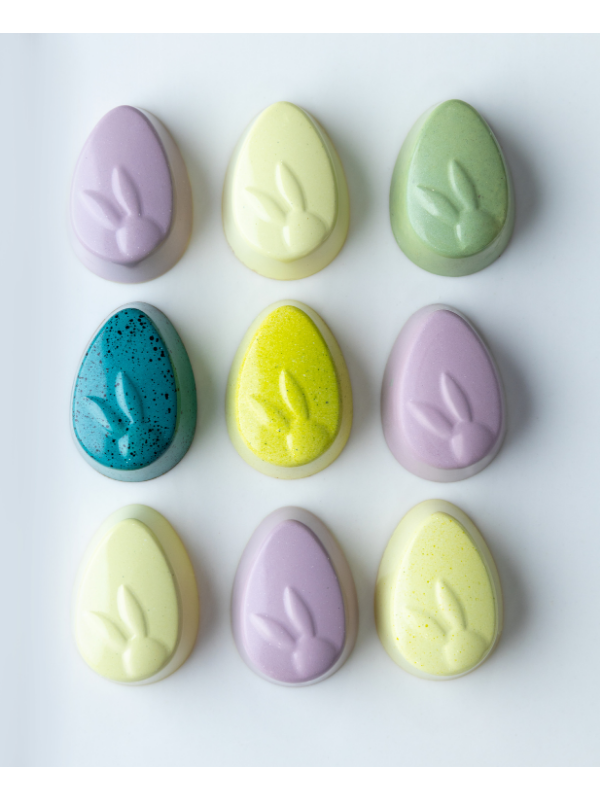 CM 3860 BUNNY PRALINE CHOCOLATE MOULD