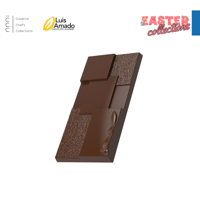CM-3862 STEP OSTERN HASE TAFEL SCHOKOLADENFORM