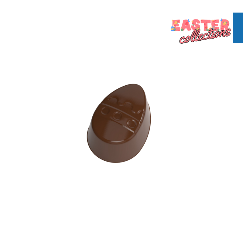 CM 3877 EASTER STYLE EGG CHOCOLATE MOULD