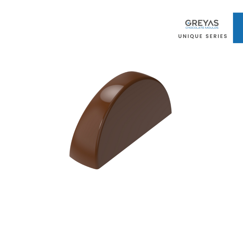 CM 3895 BRACKET 12,7gr PRALINE CHOCOLATE MOULD