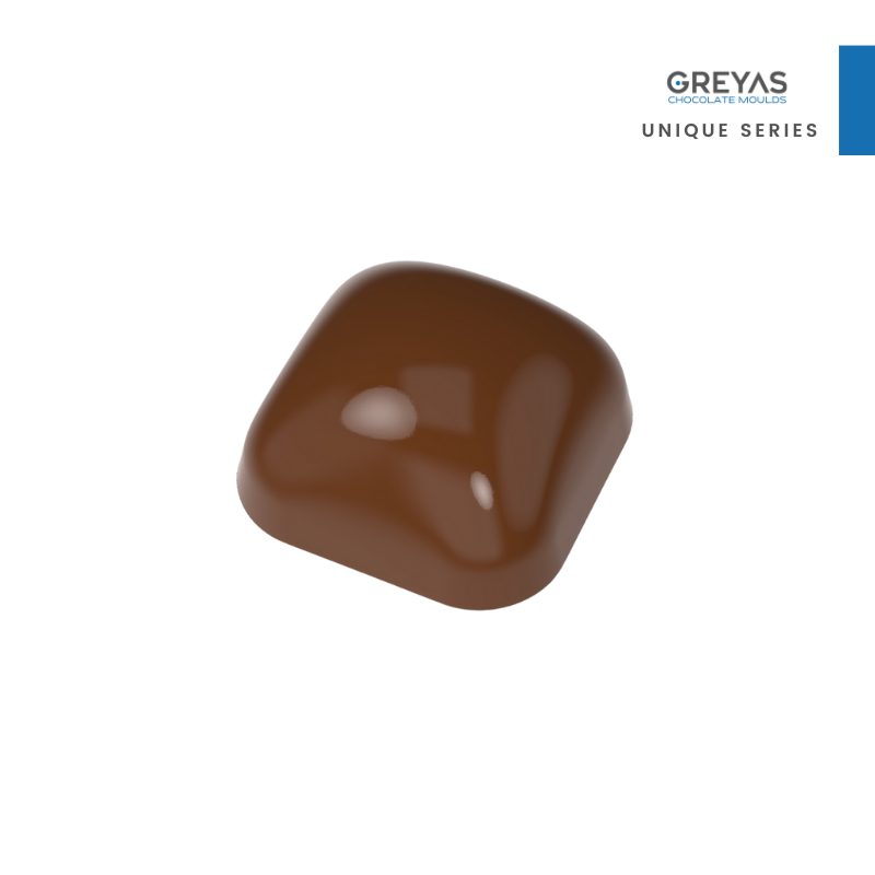 CM 3898 SOFT SQUARE 12gr PRALINE CHOCOLATE MOULD