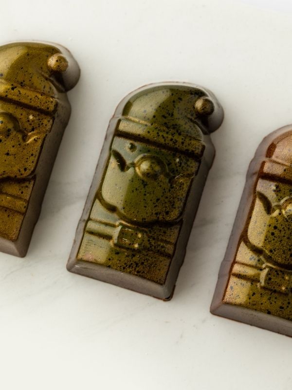 CM 3918 SANTA PRALINE CHOCOLATE MOULD