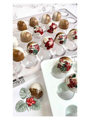 CM 3931 DOME SHAPE 10 gr BONBON CHOCOLATE MOULD