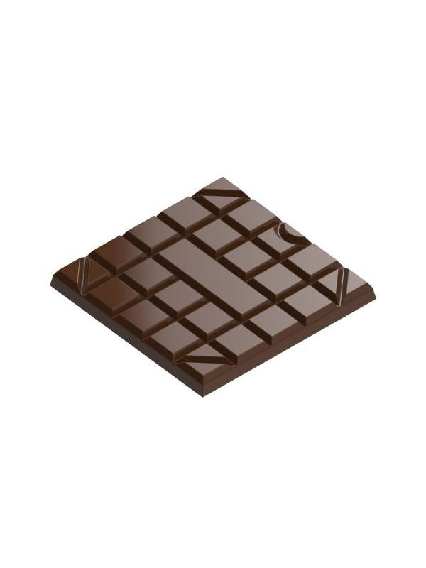 CM 3974 GIANT 250gr. SQUARE CHOCOLATE MOULD