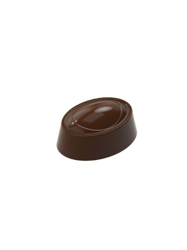 CM 3942 OVAL FIGURE PRALINE CHOCOLATE MOULD