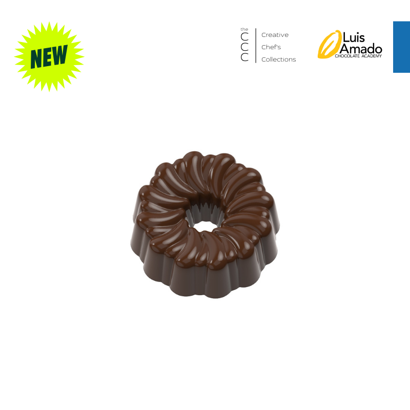 CM 4070 FLOWER PRALINE CHOCOLATE MOULD