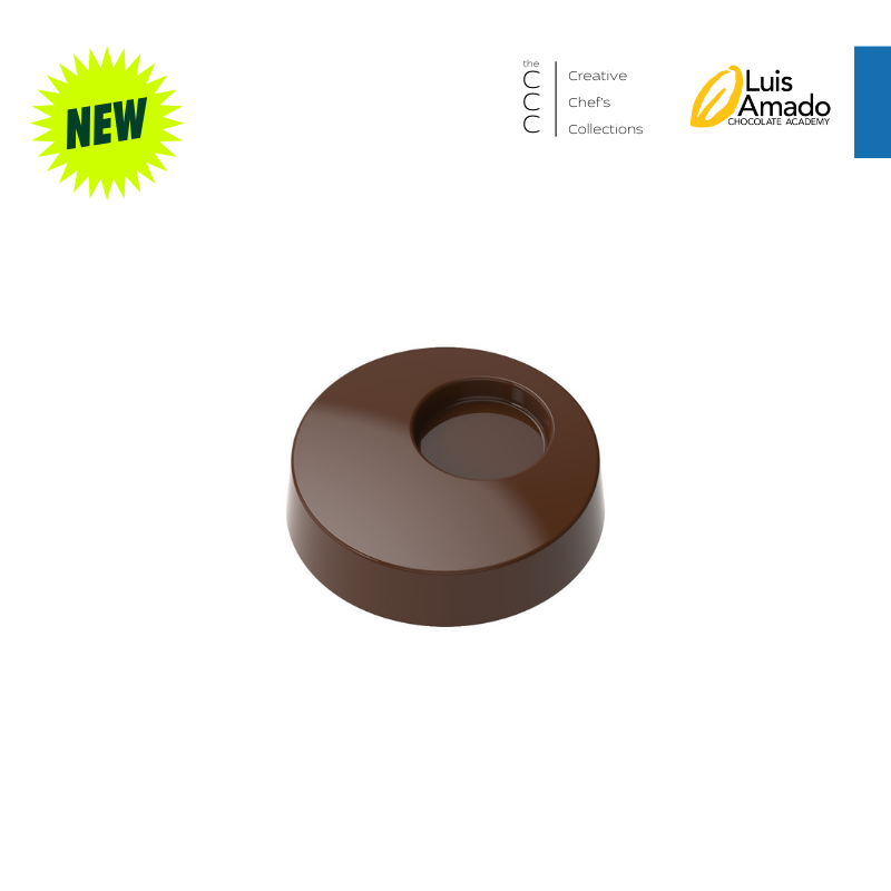CM 4072 BUTTON 6,5gr CHOCOLATE MOULD