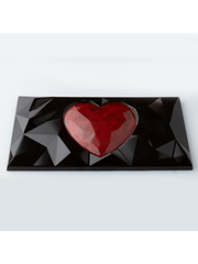 CM 4076 DIAMOND HEART TABLET CHOCOLATE MOULD