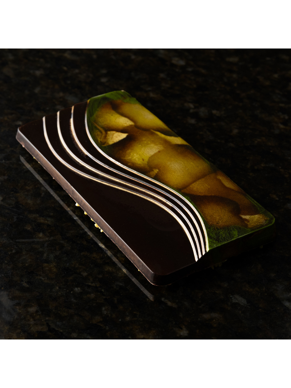 CM 4100 LUIS AMADO SIGNATURE WAVE TABLET CHOCOLATE MOULD